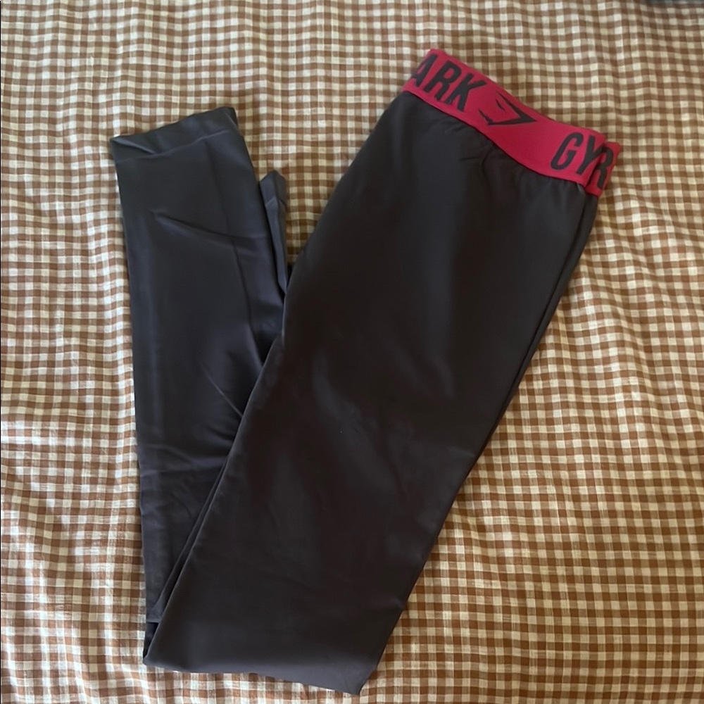 Gymshark Black and Pink Leggings
